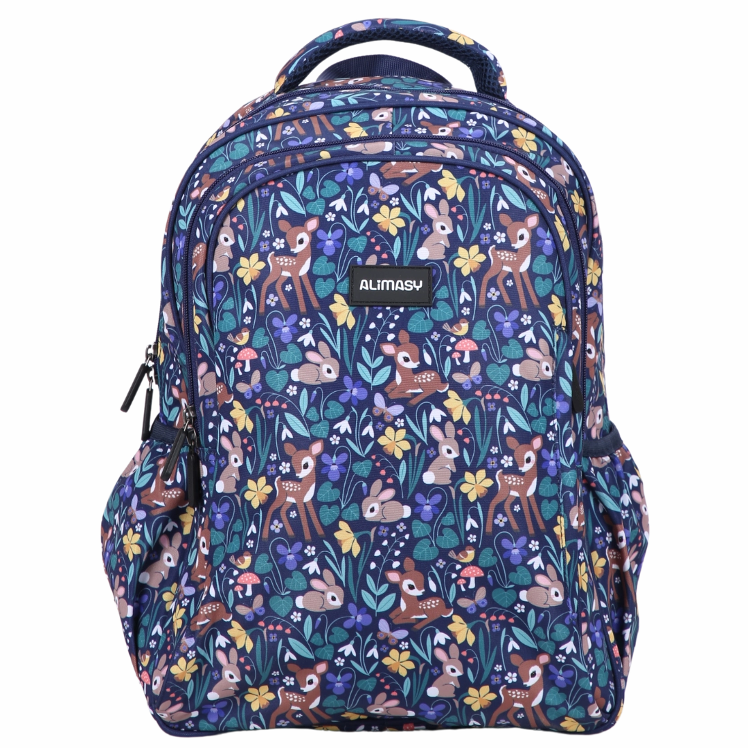 Spring Floral Midsize Kids Backpack
