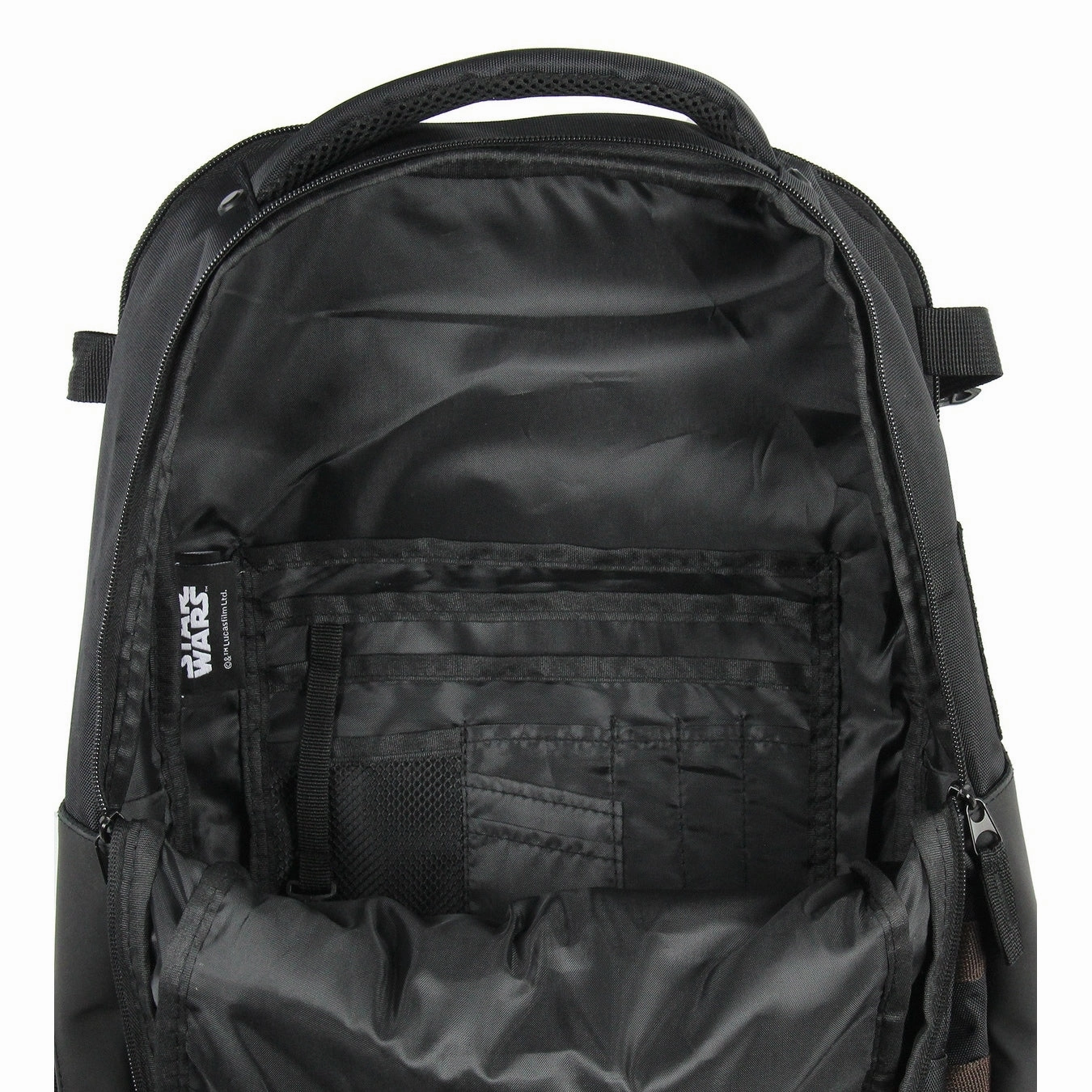Star Wars The Mandalorian Bounty Hunter Laptop Tech Padded Sleeve Backpack - One Size