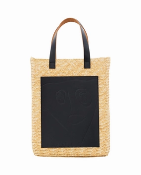 Straw Medium Shopper