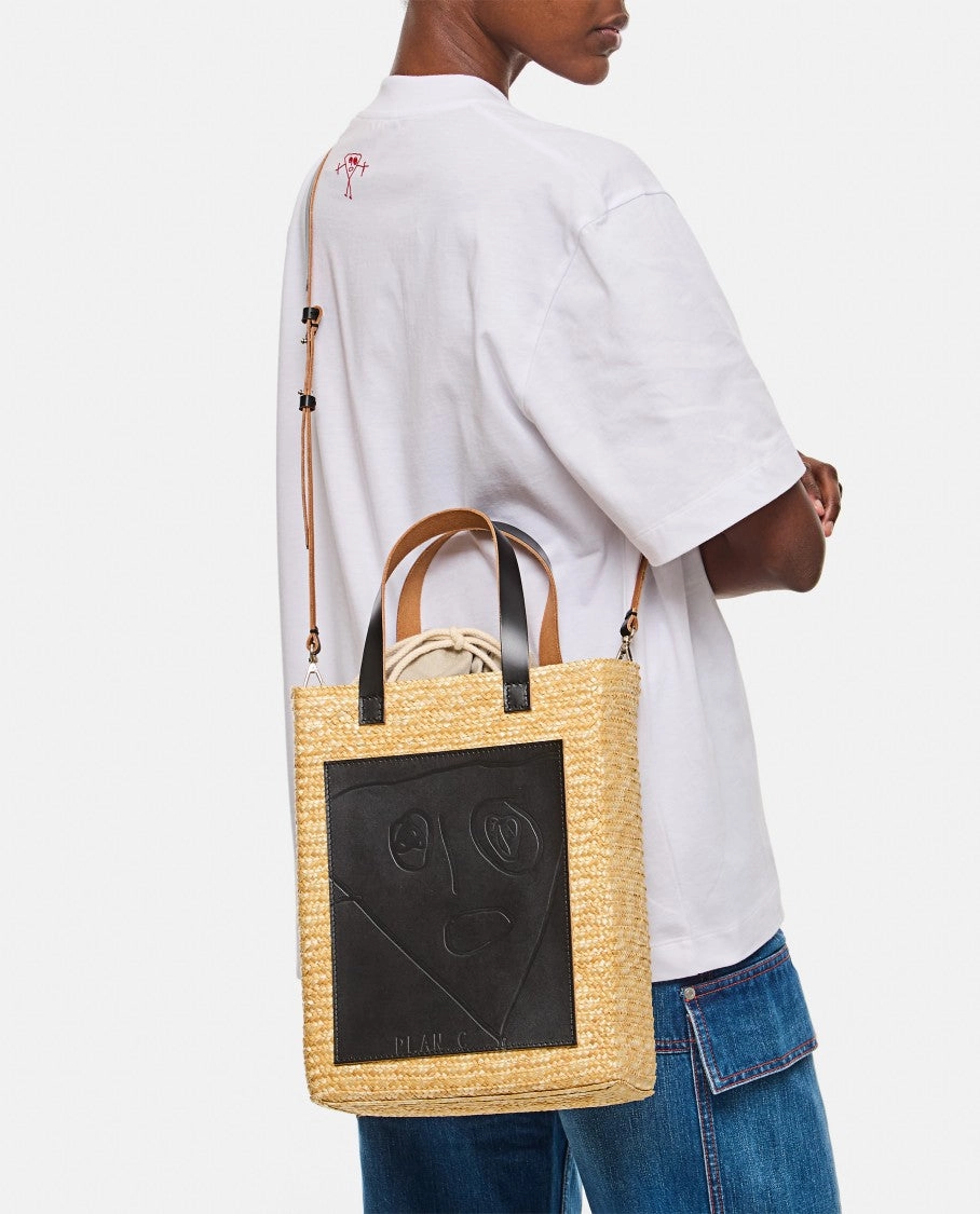 Straw Medium Shopper