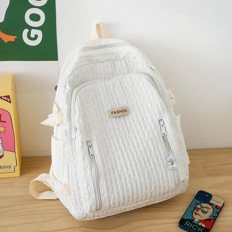 Student Backpack Fashionable And Minimalist 1236