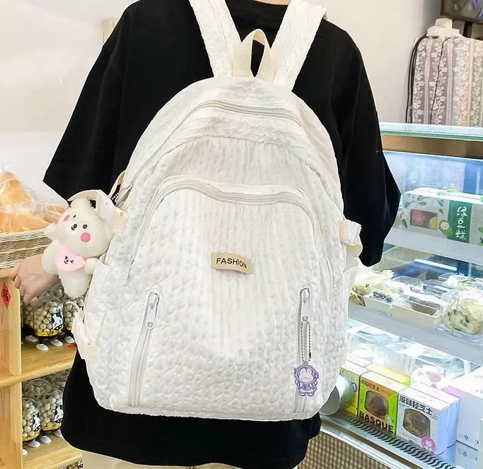 Student Backpack Fashionable And Minimalist 1236