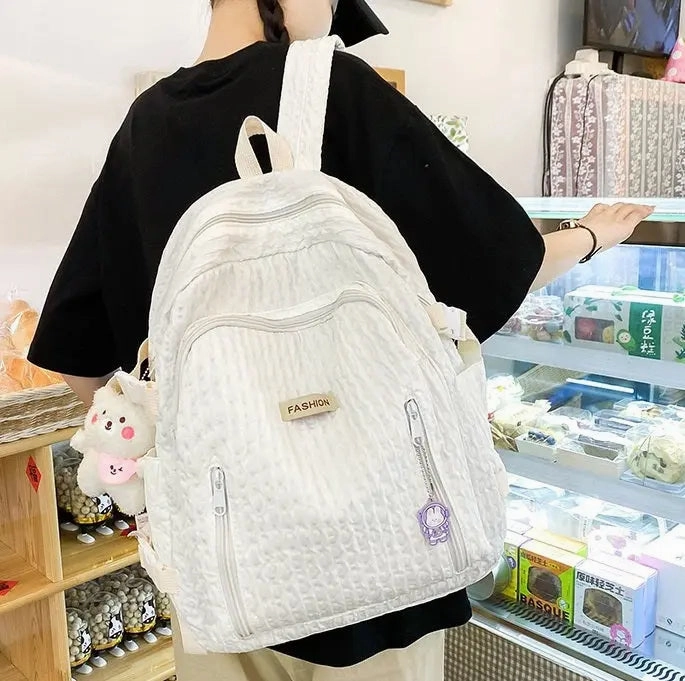 Student Backpack Fashionable And Minimalist 1236