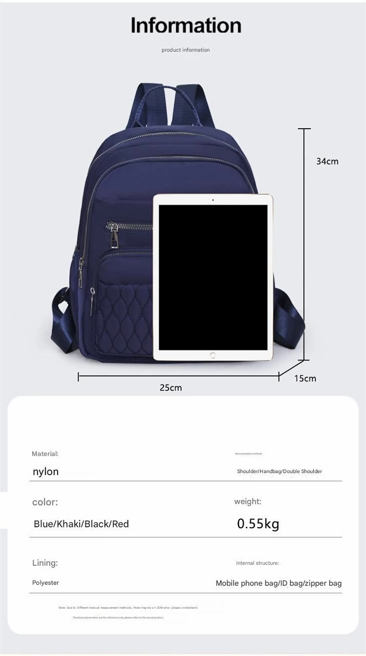 Stylish Multi Pockets High Quality Backpack 4047
