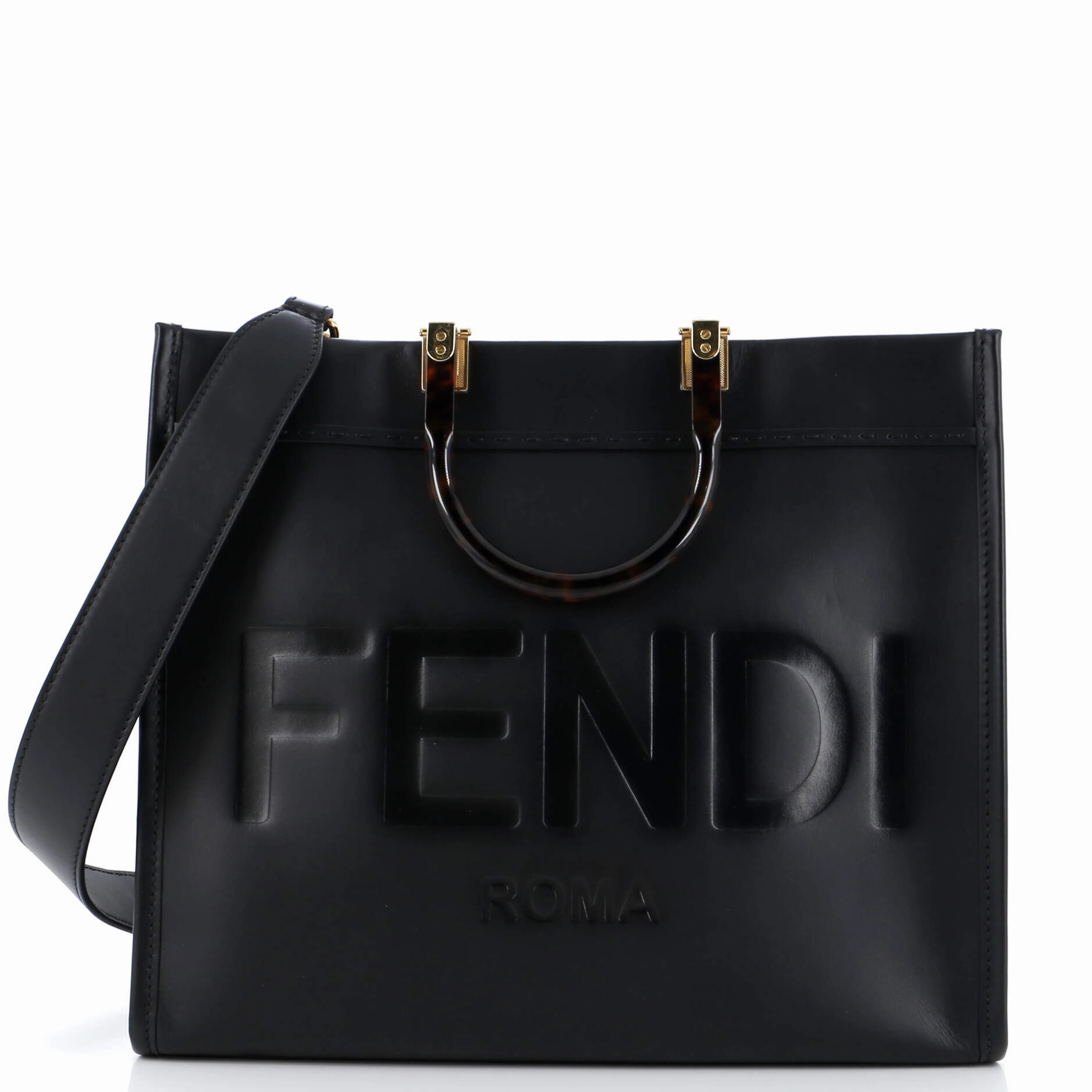 Sunshine Shopper Tote Leather Medium