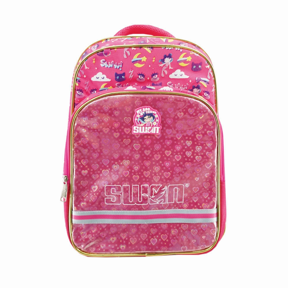 Swan Smile Pop Up School Bag (XXL)