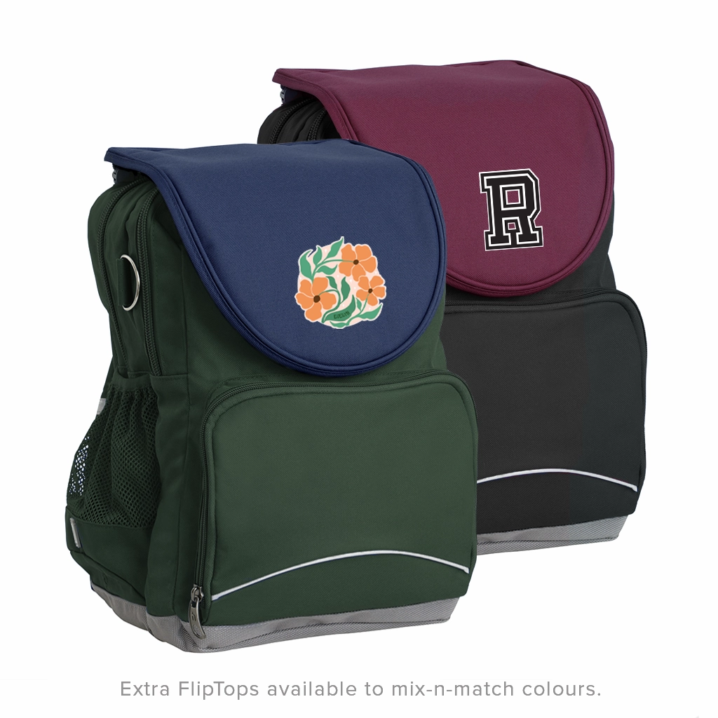 Switchable Senior Backpack FlipTops