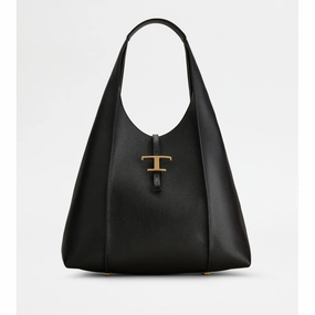 T Timeless Hobo Bag in Leather Large