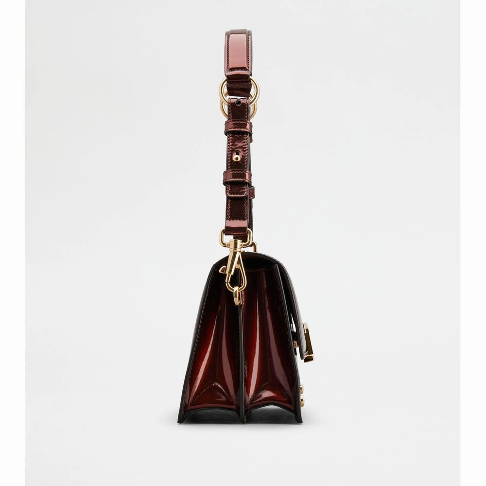 T Timeless Shoulder Bag in Leather Mini