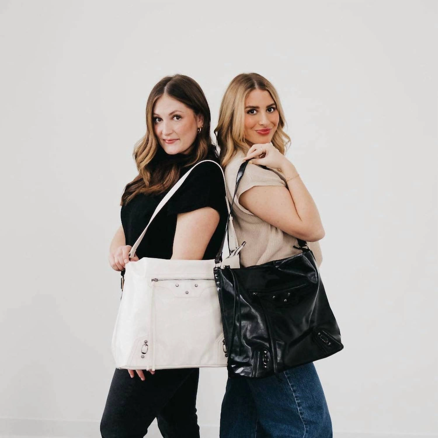 Tabitha Travel Work Crossbody Tote Bag In Black