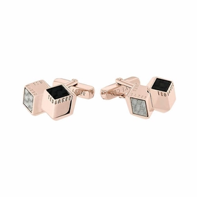 Ted Baker Carbcuf Cube Cufflinks