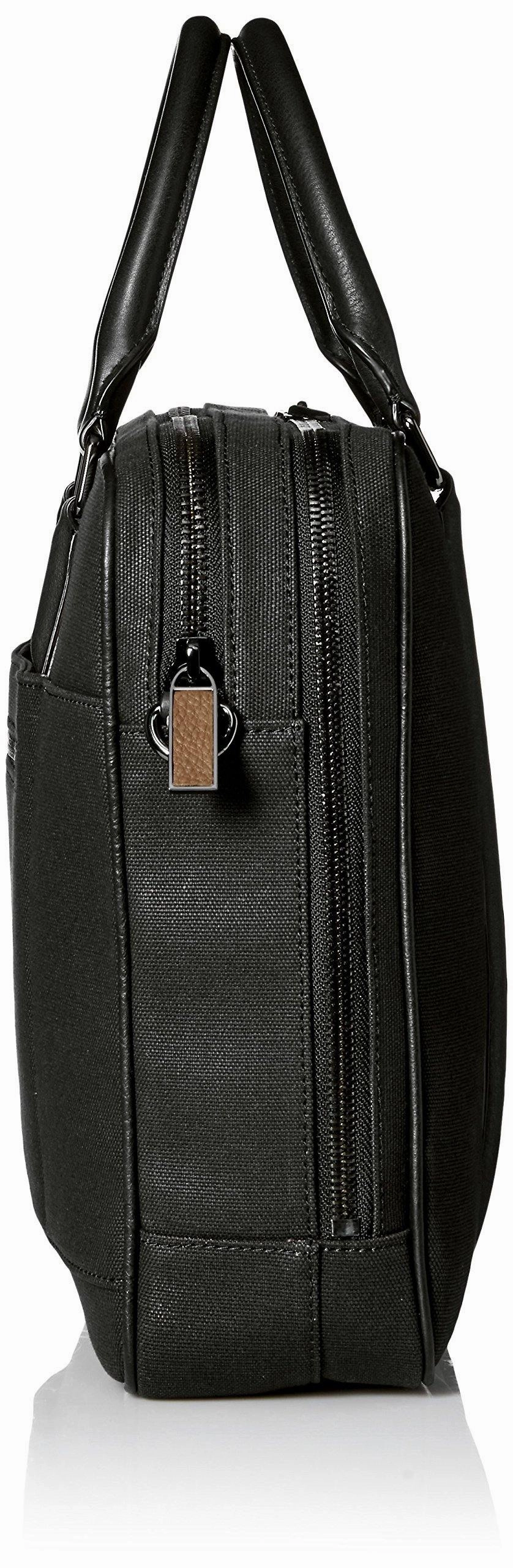 Ted Baker Men's Canvas and Leather Document Bag