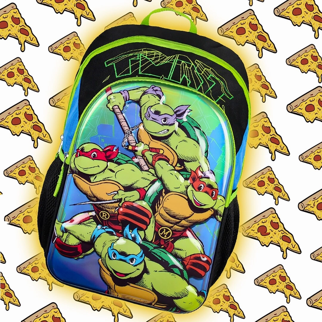 Teenage Mutant Ninja Turtles TMNT 16" Backpack - One Size Fits Most