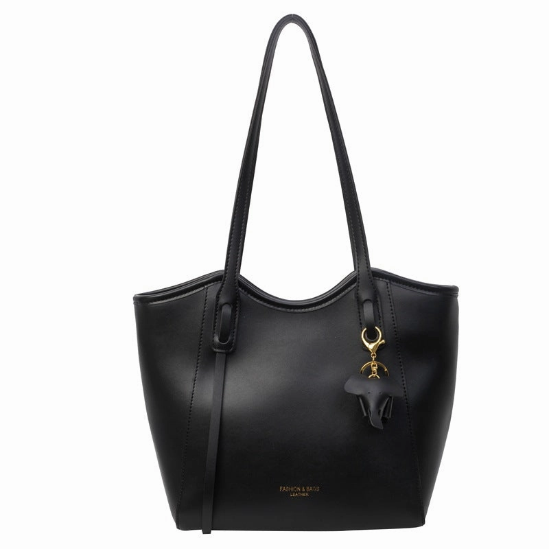 Textured  Large Capacity Commuter Tote Bag