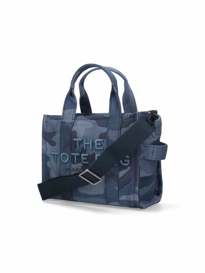 The Camo' Tote Bag  Light Blue