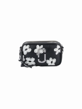 The Daisy Snapshot' Crossbody  Black/Floral