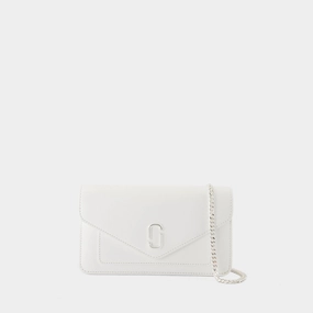 The Longshot Wallet On Chain - Marc Jacobs - Leather - White