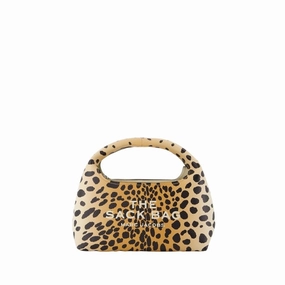 The Mini Sack Handbag - Leather - Cheetah