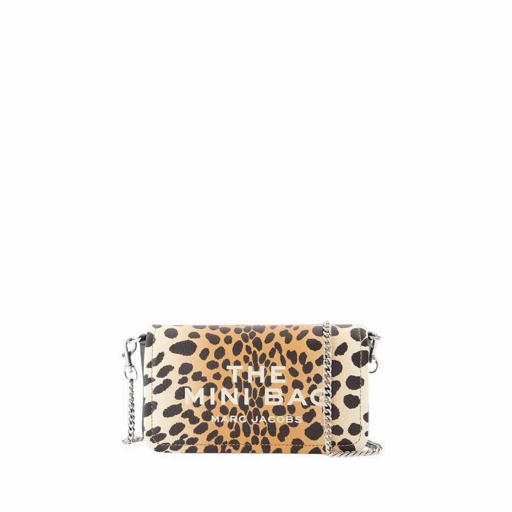 The Mini Shoulder Bag - Leather - Leopard