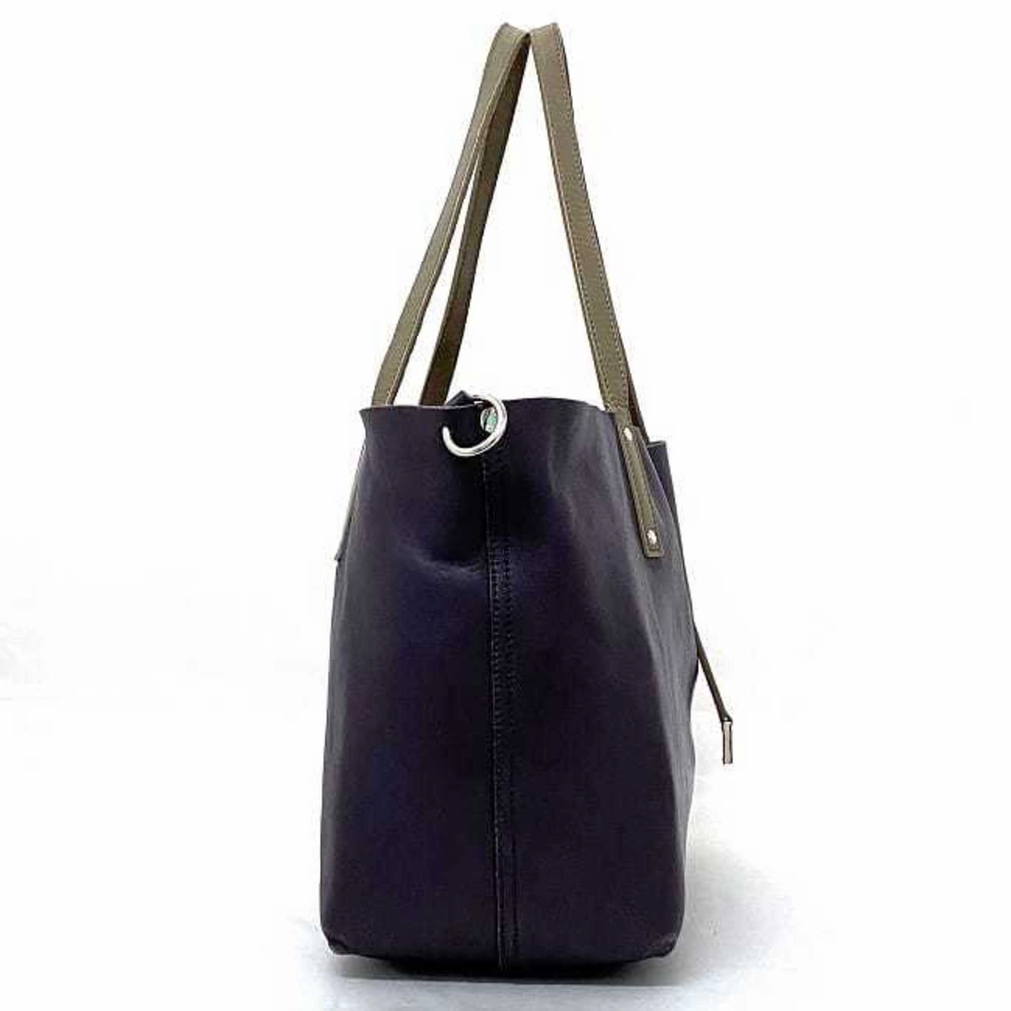 Tiffany & Co Reversible Leather Tote Bag (Pre-Owned)