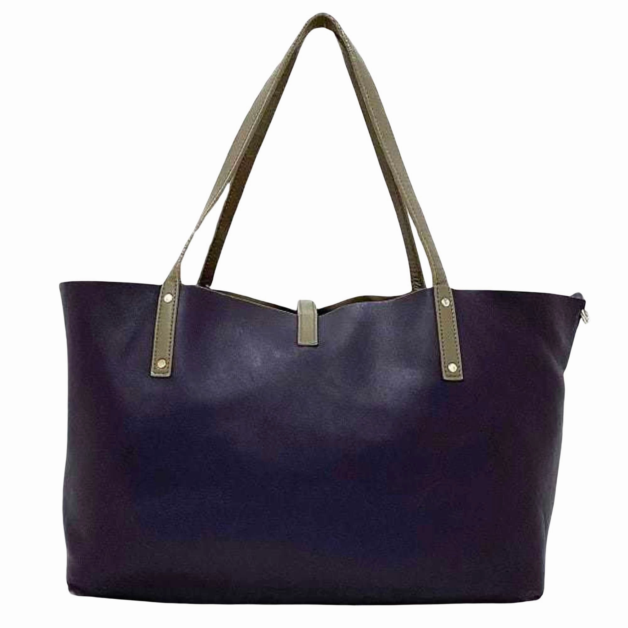 Tiffany & Co Reversible Leather Tote Bag (Pre-Owned)