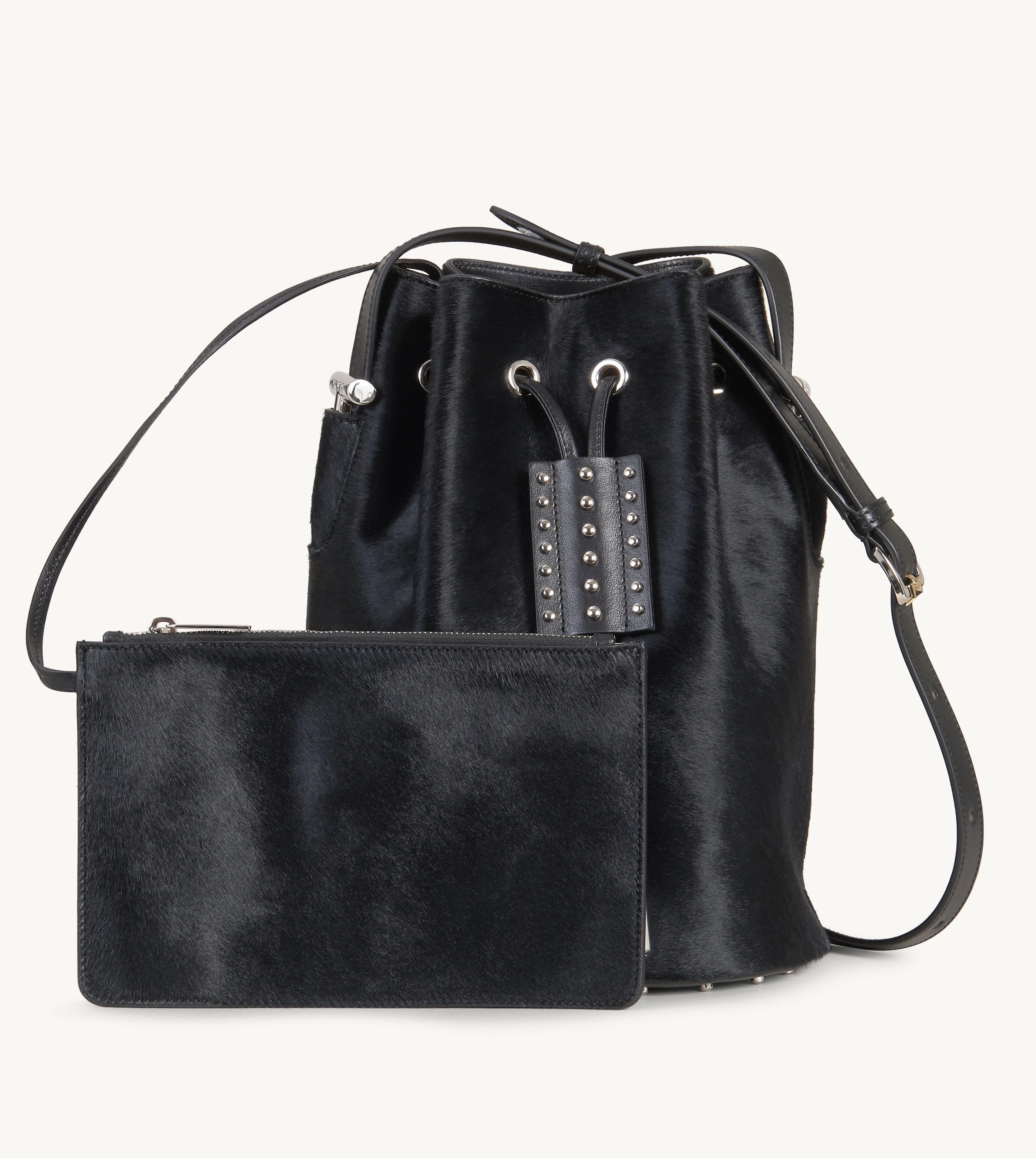 Tod's Bucket Bag Small in Ponyskin-Effect Leather