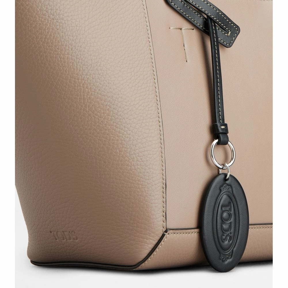 Tod's Double Up Shopping Bag in Leather Small