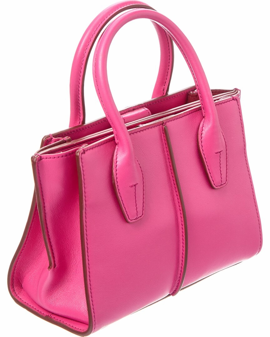 TODs Holly Mini Leather Tote