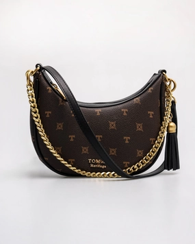 Tomaz BL252 Monogram Ladies Crescent Bags