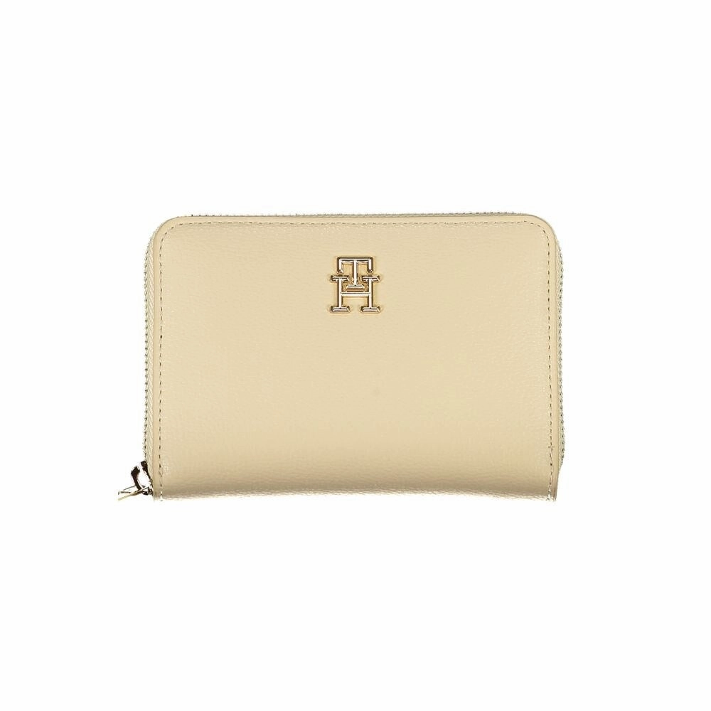 Tommy Hilfiger Beige Polyester Women's Wallet