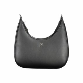 Tommy Hilfiger Black Polyester Women's Handbag