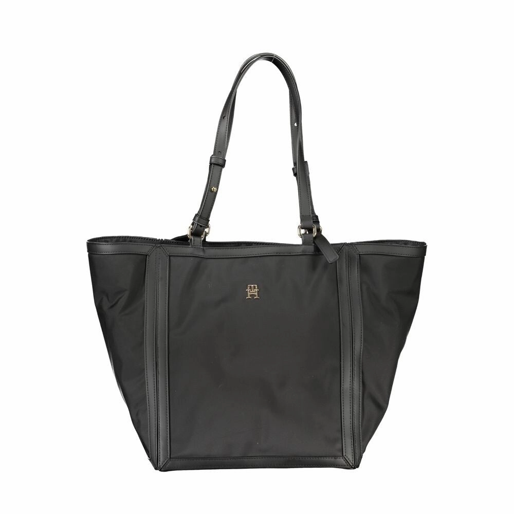 Tommy Hilfiger Black Polyester Women's Handbag