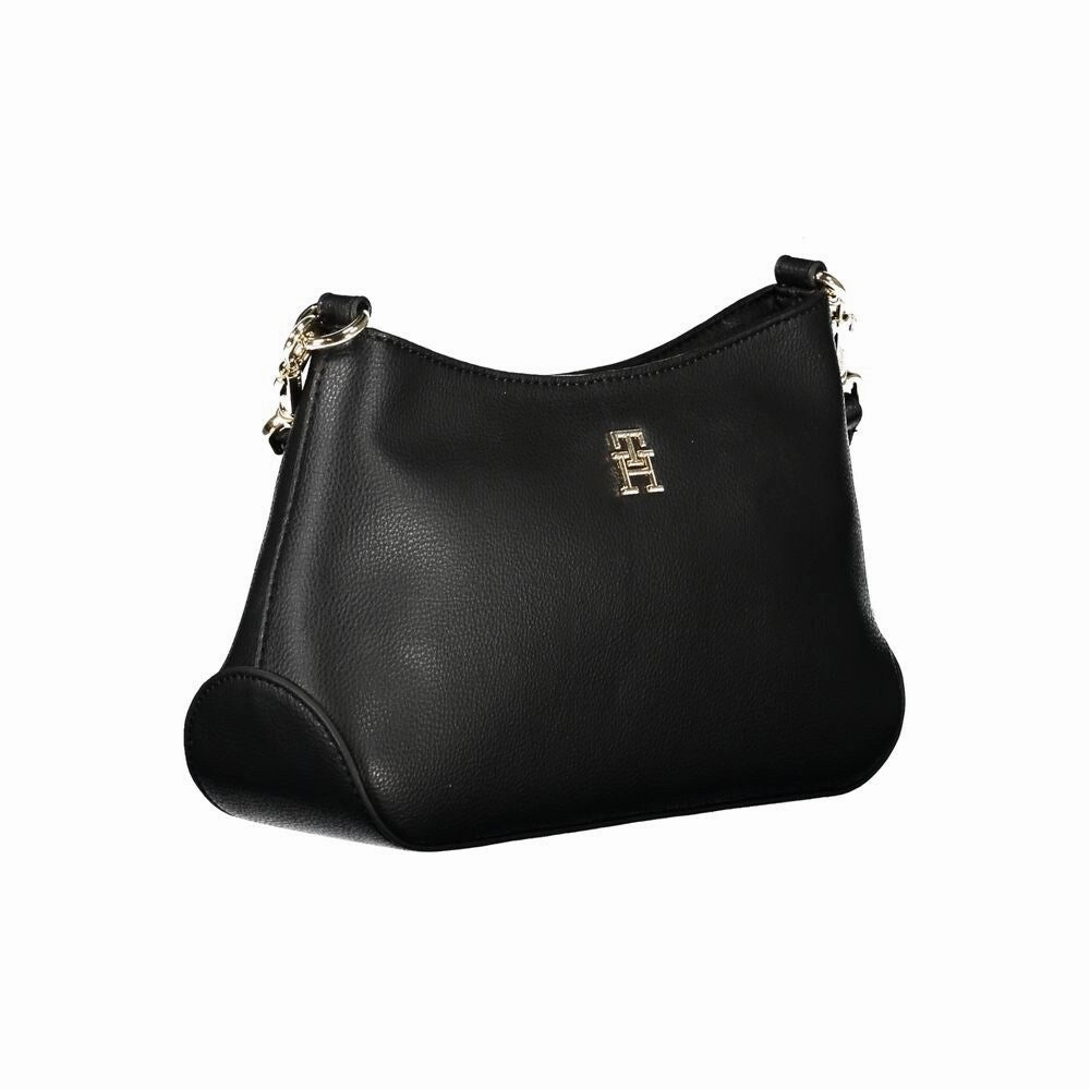 Tommy Hilfiger Black Polyester Women's Handbag