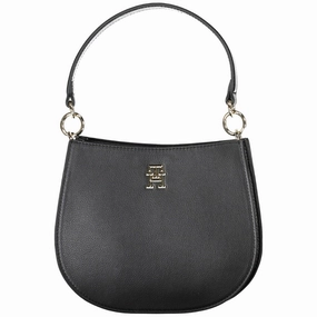Tommy Hilfiger Black Polyester Women Women's Handbag