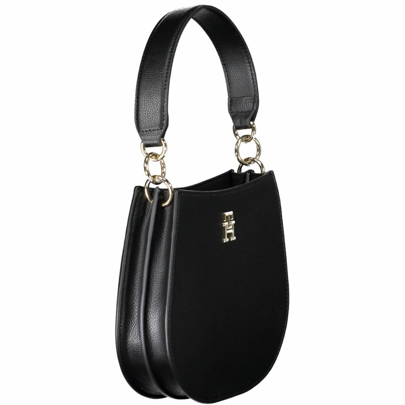 Tommy Hilfiger Black Polyester Women Women's Handbag