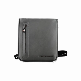 Tommy Hilfiger Black Polyethylene Shoulder Men's Bag