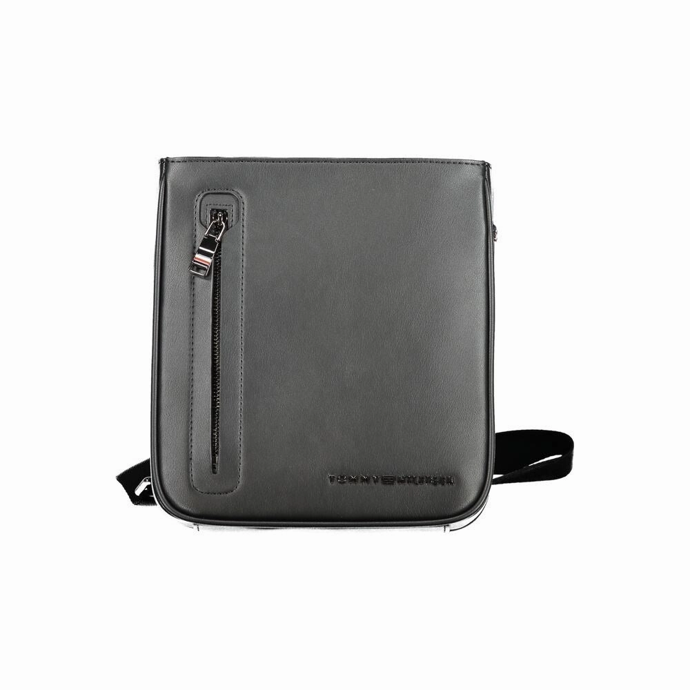 Tommy Hilfiger Black Polyethylene Shoulder Men's Bag