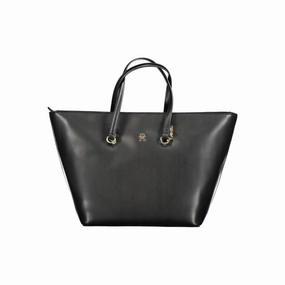 Tommy Hilfiger Black Polyethylene Women's Handbag