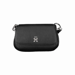 Tommy Hilfiger Black Polyethylene Women Women's Handbag