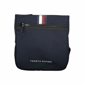 Tommy Hilfiger Blue Polyester Men Shoulder Men's Bag