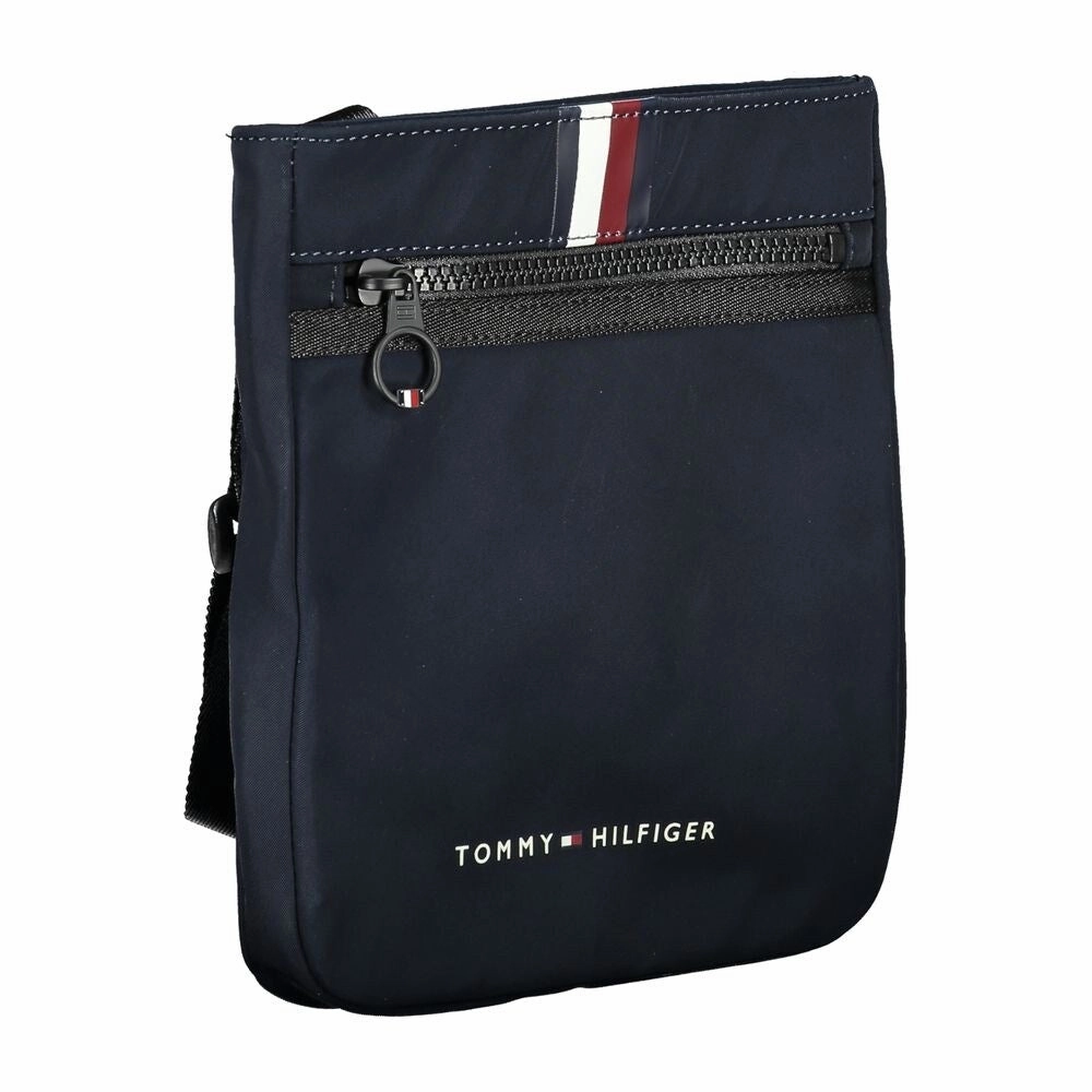Tommy Hilfiger Blue Polyester Men Shoulder Men's Bag