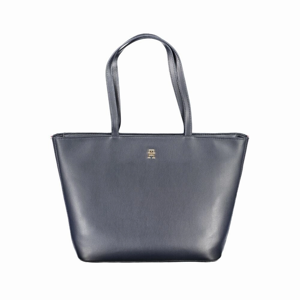 Tommy Hilfiger Blue Polyester Women's Handbag