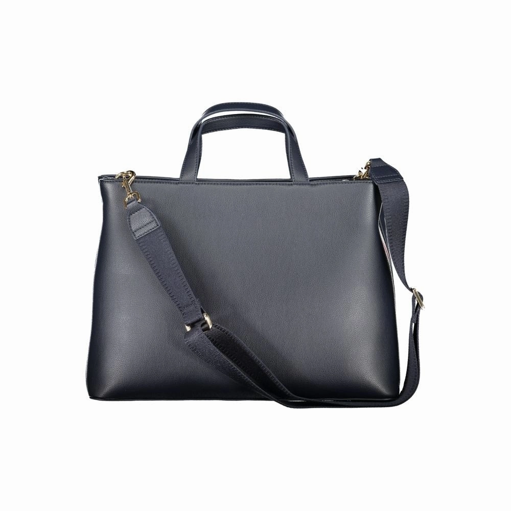 Tommy Hilfiger Blue Polyester Women's Handbag