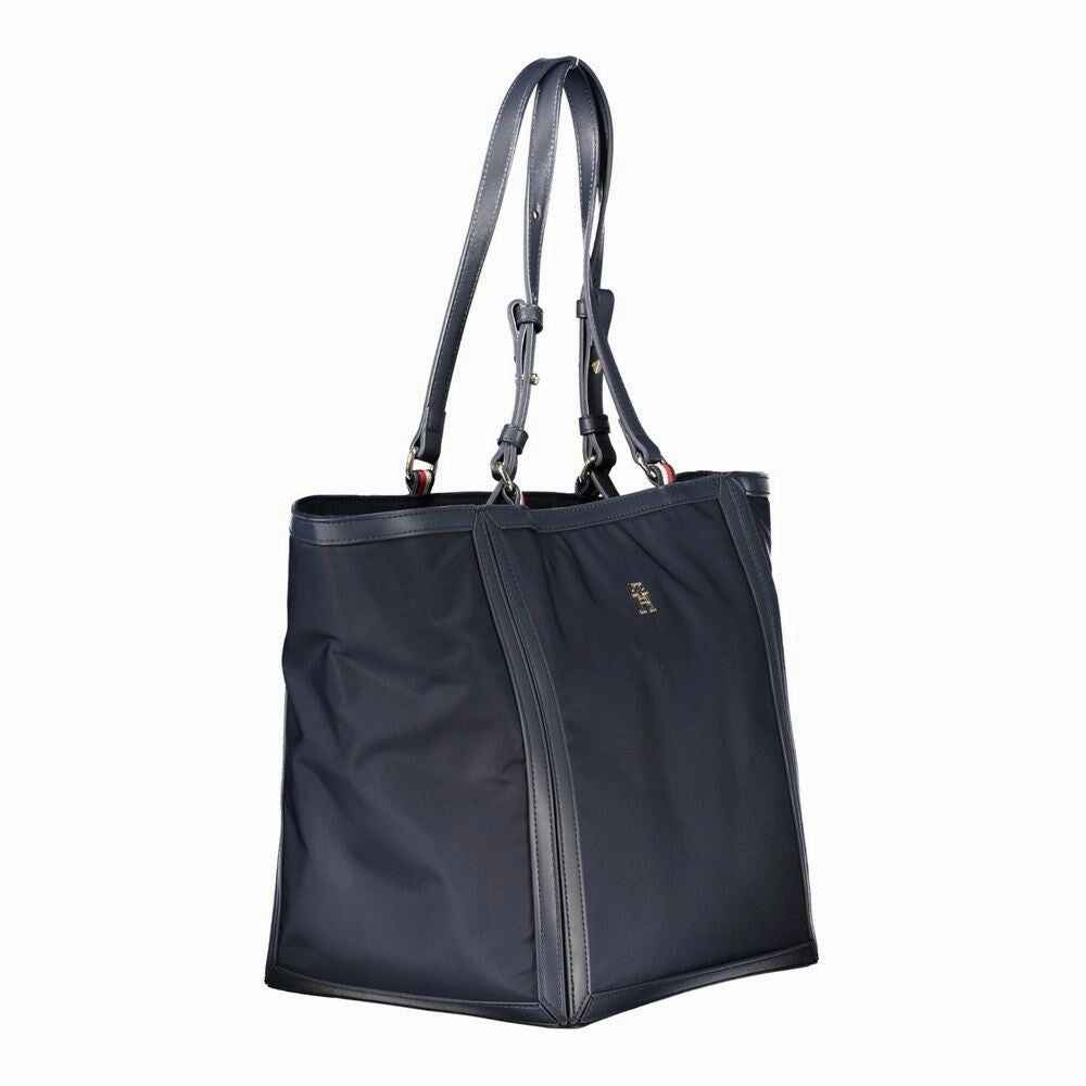 Tommy Hilfiger Blue Polyester Women's Handbag