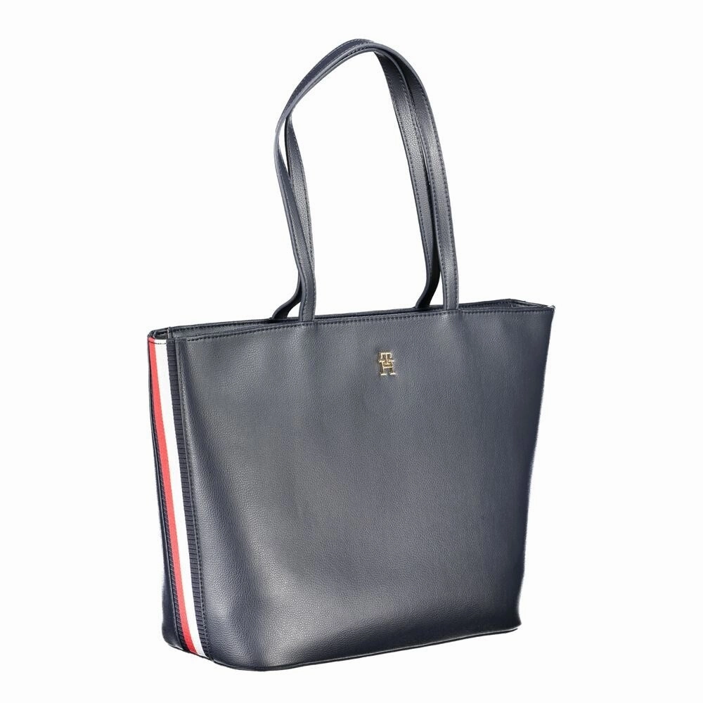 Tommy Hilfiger Blue Polyester Women's Handbag