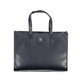 Tommy Hilfiger Blue Polyethylene Women's Handbag