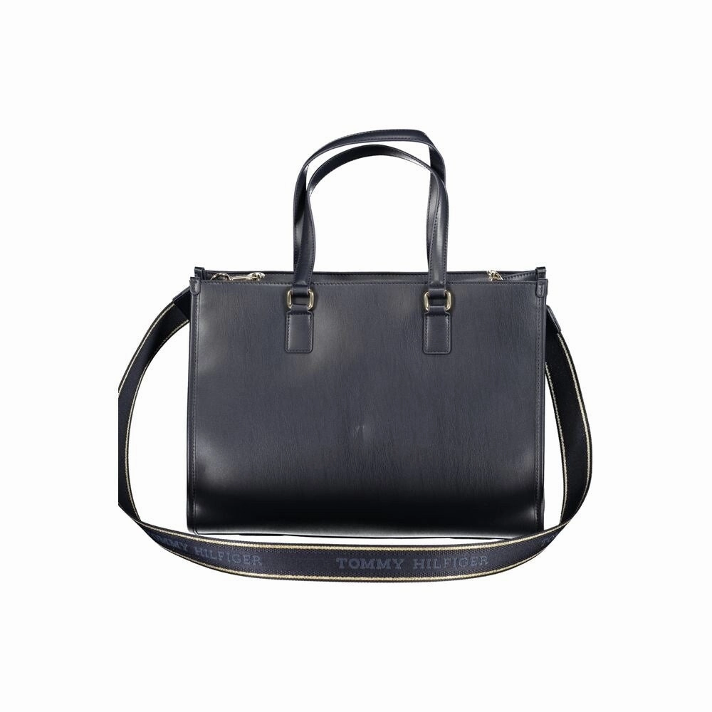 Tommy Hilfiger Blue Polyethylene Women's Handbag