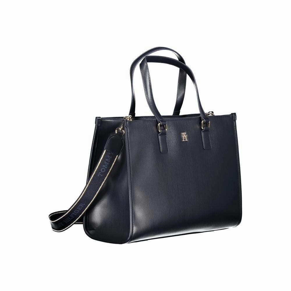 Tommy Hilfiger Blue Polyethylene Women's Handbag