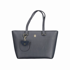 Tommy Hilfiger Blue Polyethylene Women Women's Handbag