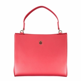 Tommy Hilfiger Red Polyethylene Women Women's Handbag
